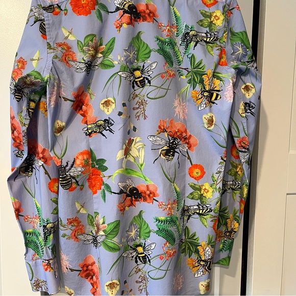 Hawes & Curtis London Men’s Dress Shirt Piccadilly Stretch Size Medium - Picture 3 of 13